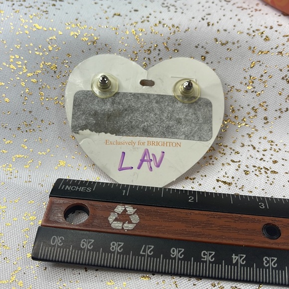 Brighton collectibles earrings Drop dangles brand new in tin - Picture 5 of 5